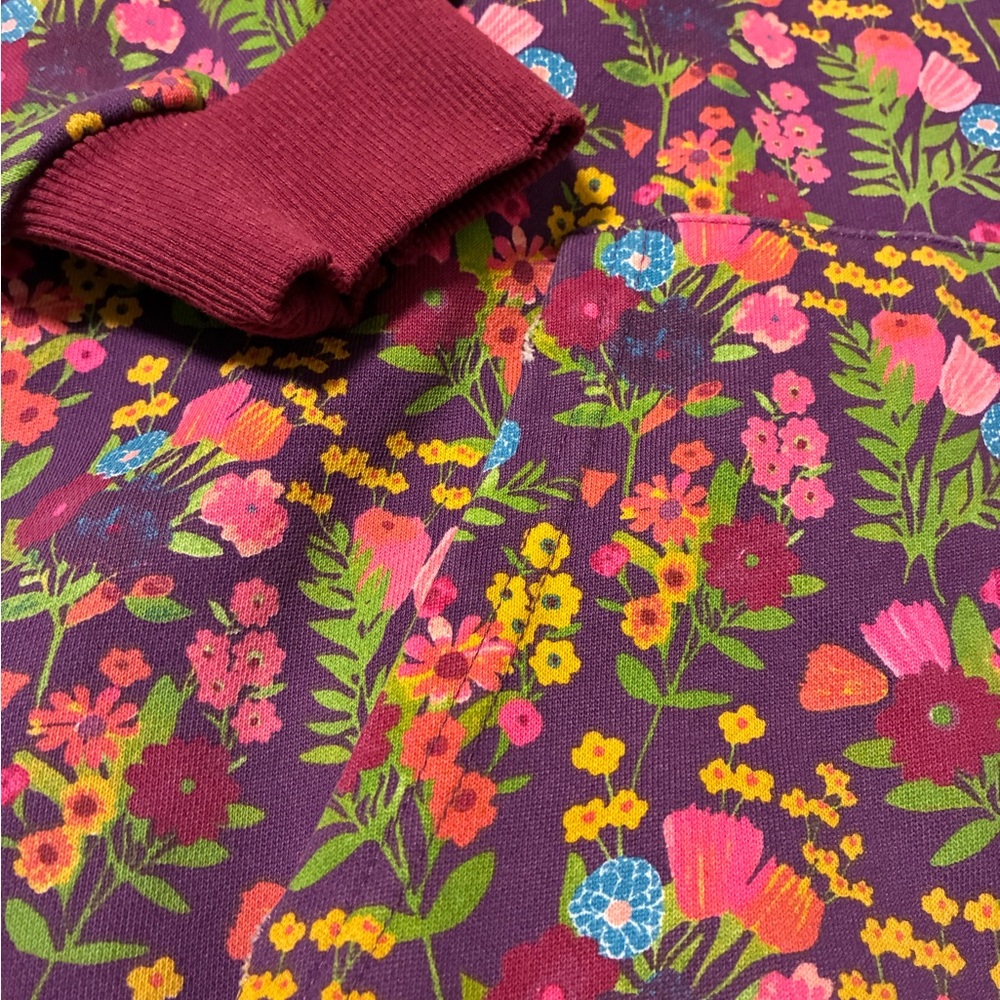 Floral Oversized Hoodie - Picture 4 of 8